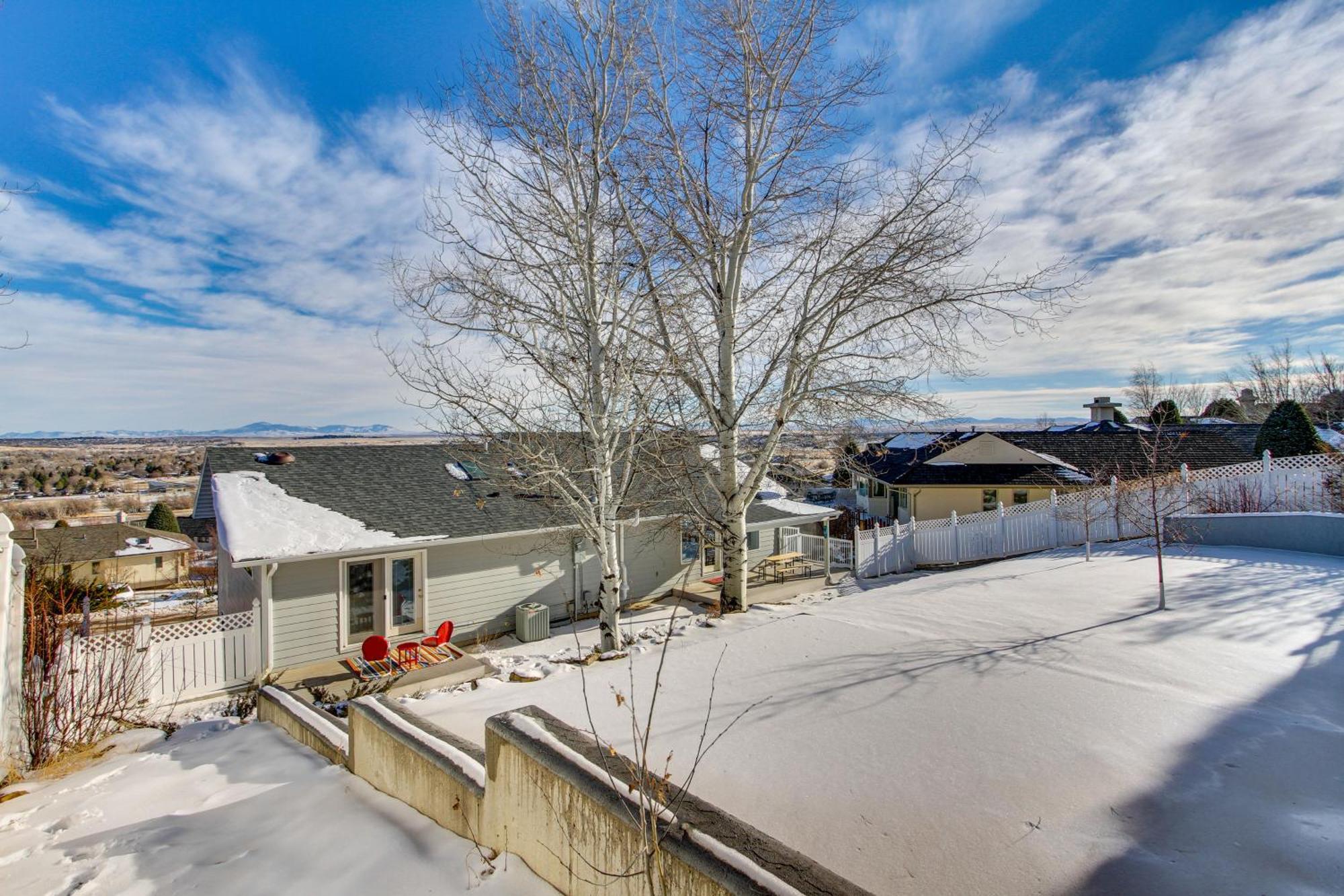 Inviting Great Falls Home With Wraparound Deck! Exterior photo