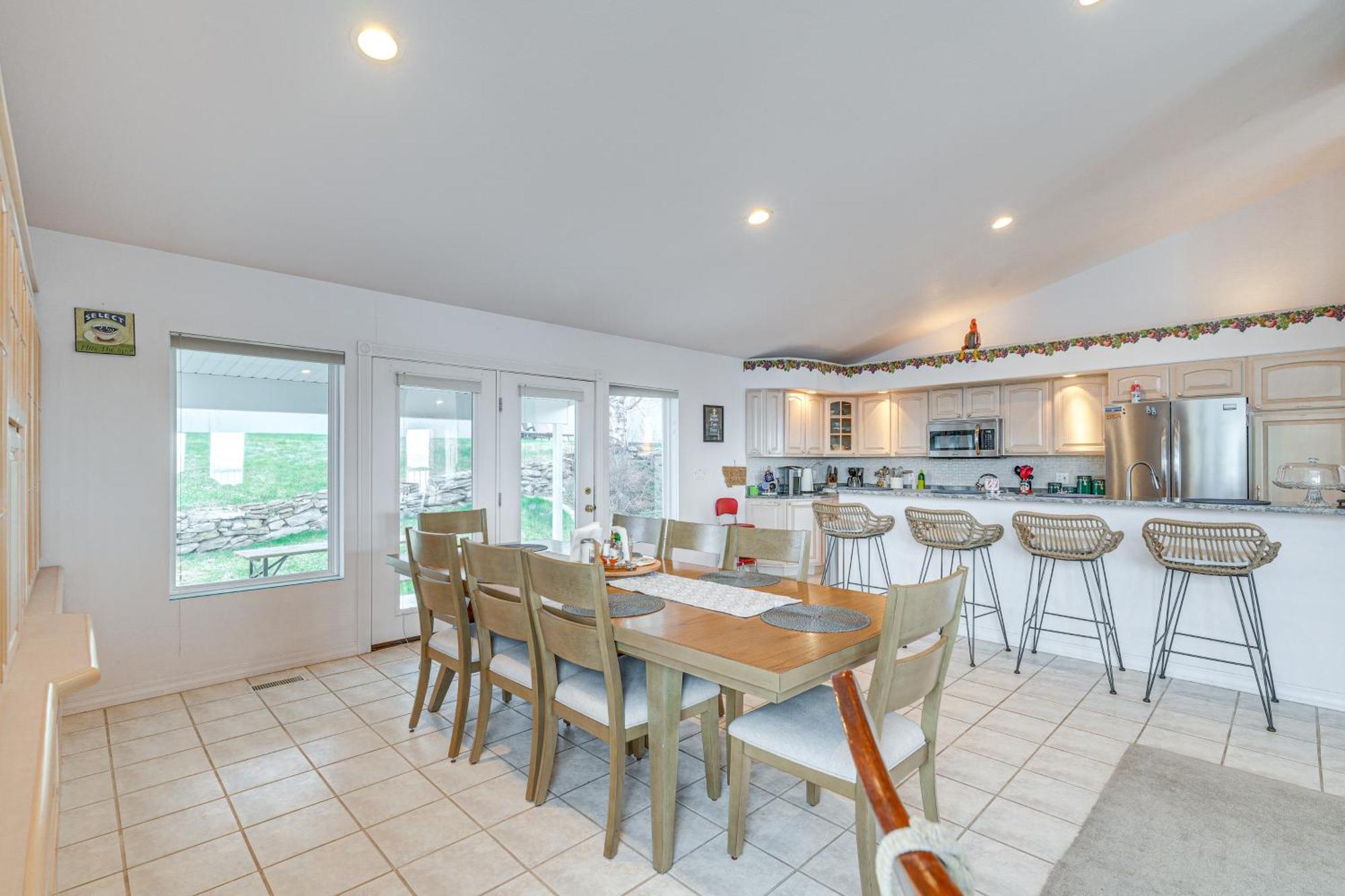 Inviting Great Falls Home With Wraparound Deck! Exterior photo